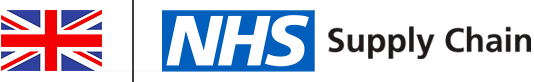 NHS Supply Chain with British Flag